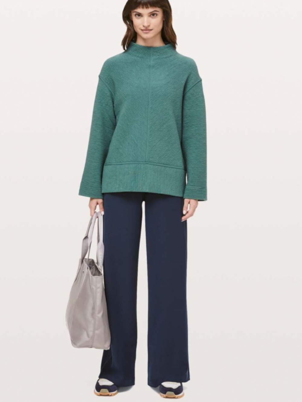 Lululemon on repeat mockneck pullover
